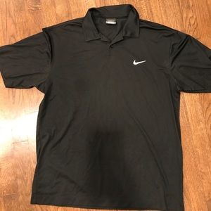 Nike golf black polo - size large